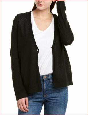 BCBGMAXAZRIA Damen Pullover Strickjacke EYX4244742-001 072019 Schwarz Größe M