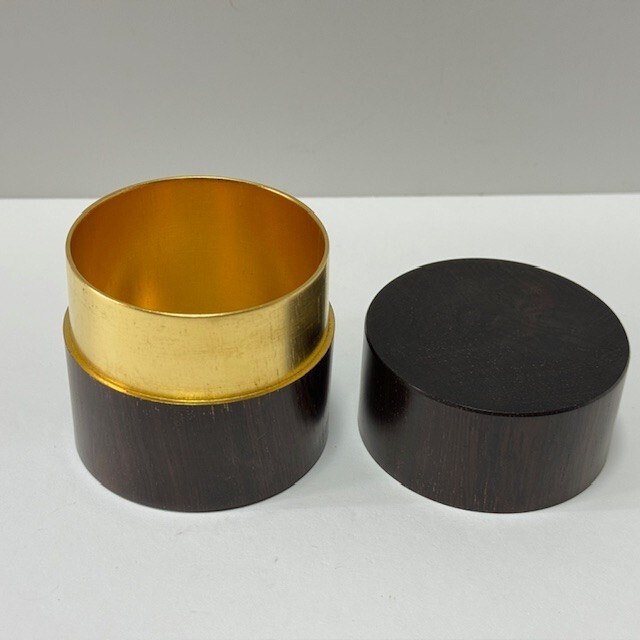 Rare Japanese Tea Ceremony Ebony Nakatsugi Wakin Natsume Tea Caddy