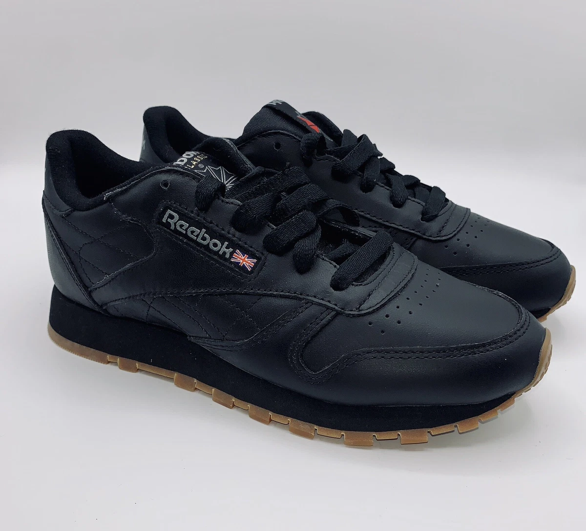 Reebok Classic Leather Black Gum W for sale | eBay