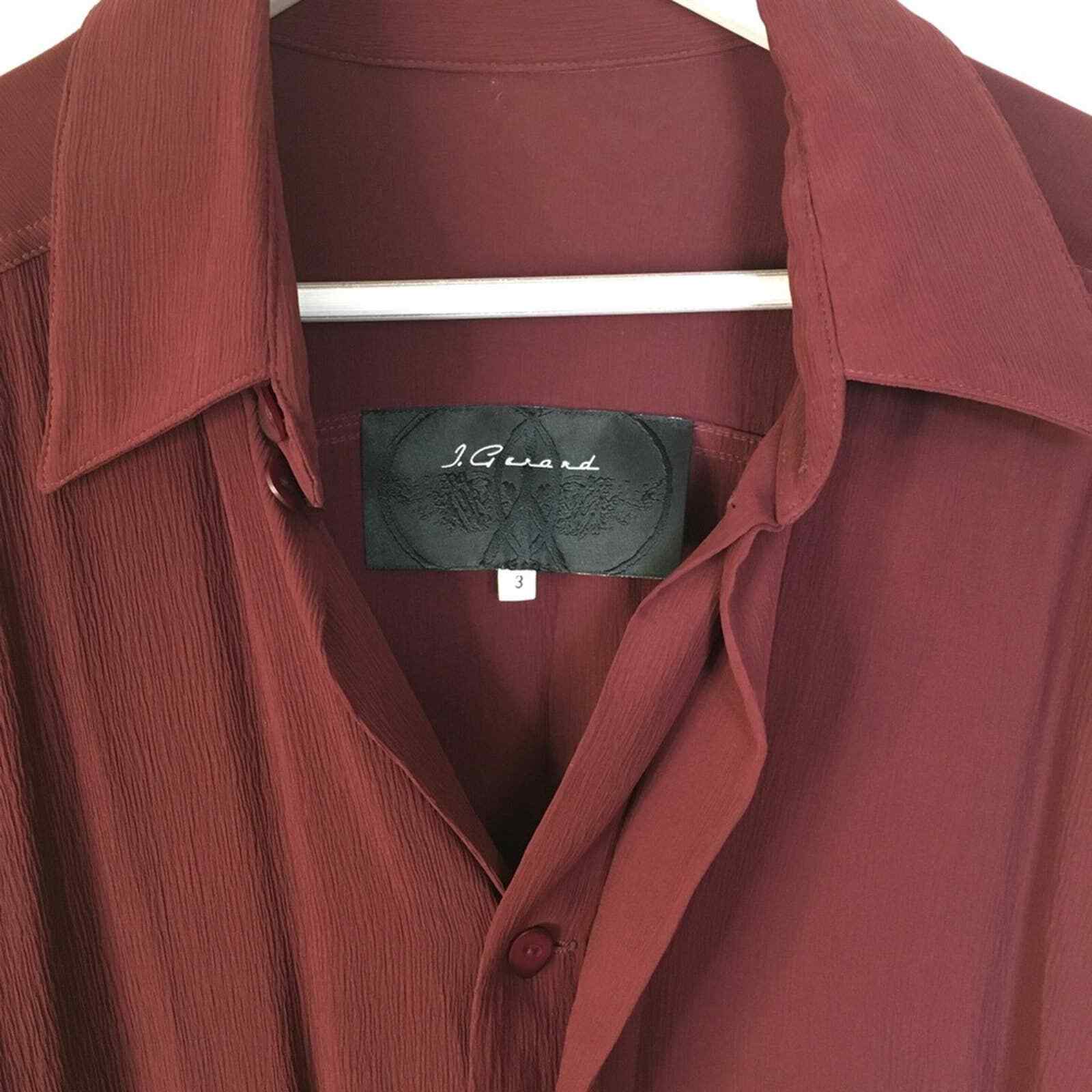 J.Guard Collared Button Down Long Sleeve size 3 - image 6