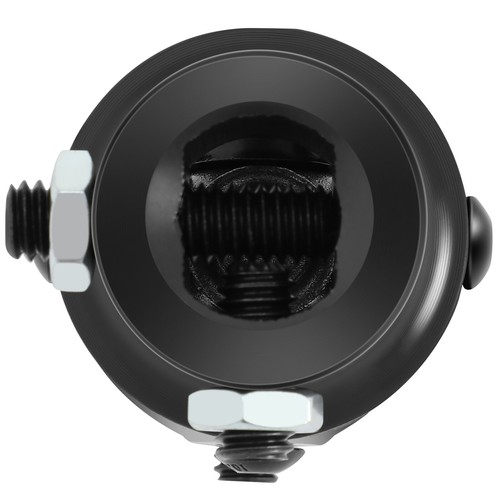 1x Single Universal Steering Shaft U Joint Black For Ford Triangle X 3/4" DD - Picture 5 of 12