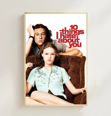 10 Things I Hate About You (1999)- Movie Poster