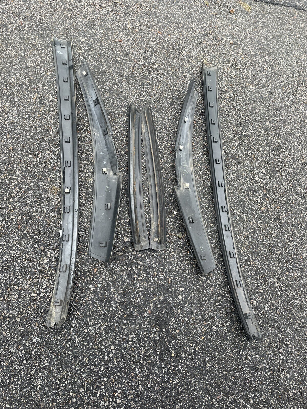 0712 Dodge Caliber upper roof moulding trim compelete 6 pc eBay