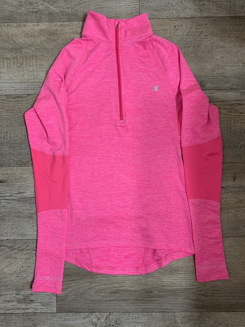 Champion Womenâs Hot Pink Zip Up. Size XS | eBay