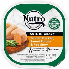 NUTRO Grain Free Wet Dog Food 3.5oz Pack of 24 Tender Chicken Stew 15.56 per gallon
