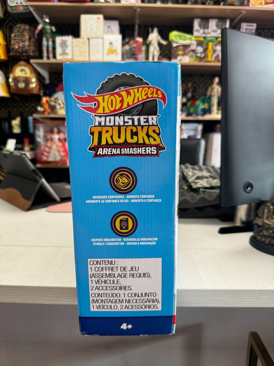 Hot Wheels Monster Trucks Arena Smashers MEGA-Wrex vs. Crushzilla