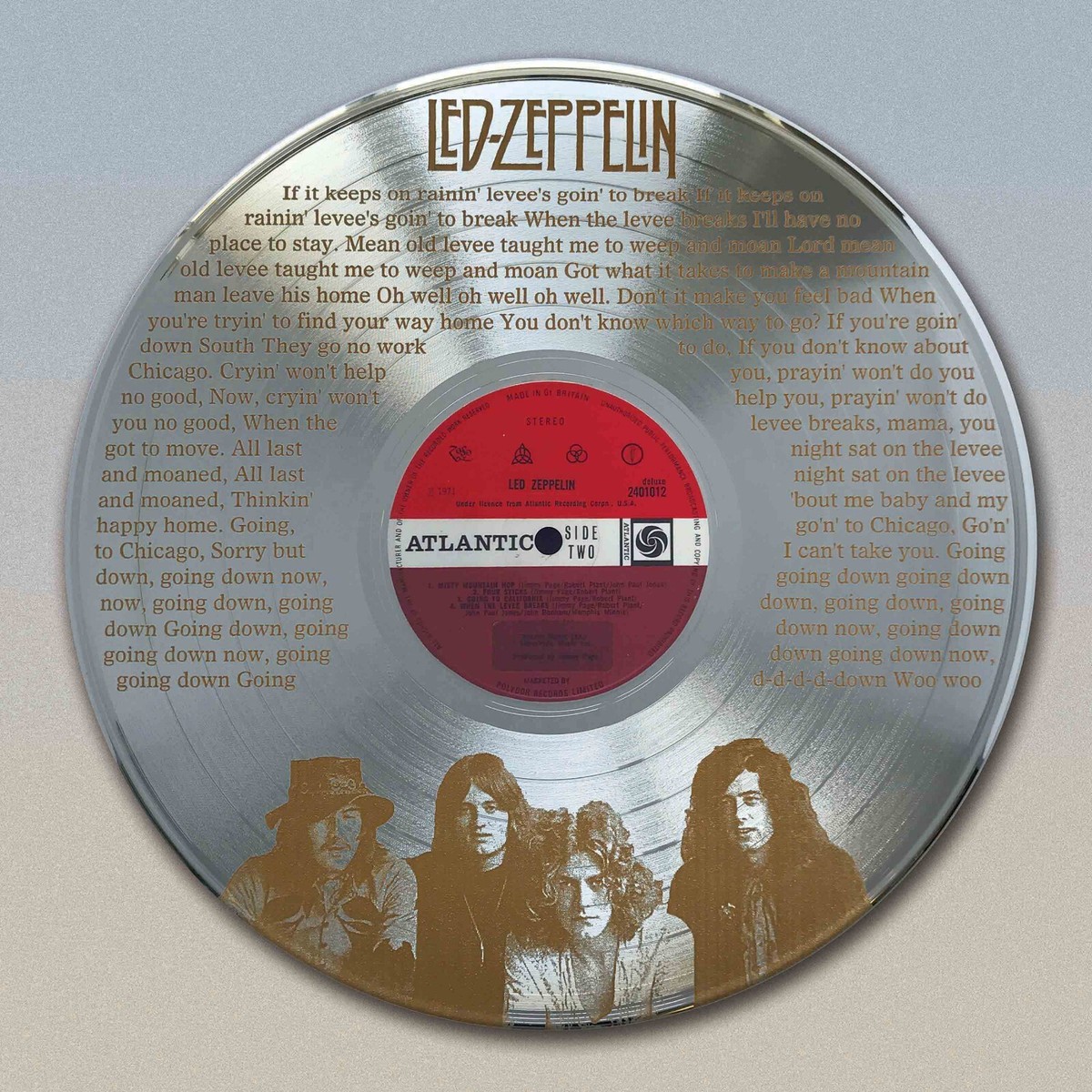 Led Zeppelin / Cryin' Won't Help You 洋楽 Led Zeppelin / Cryin