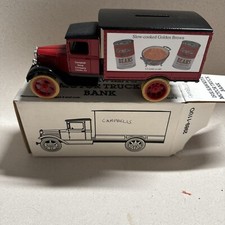 Ertl Campbell's Soup 1931 Hawkeye Motor Truck Bank 1:34 Scale NIB 1992