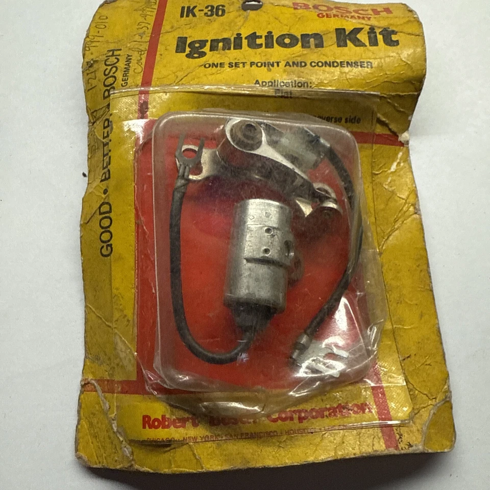 Kit de puesta a punto de encendido marca Bosch para Fiat 124 y 850 1967-1970 IK36 Foto 2 de 2