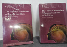 The Great Courses: The Science of Mindfulness 5 DVDs, Guide & Transcript Books