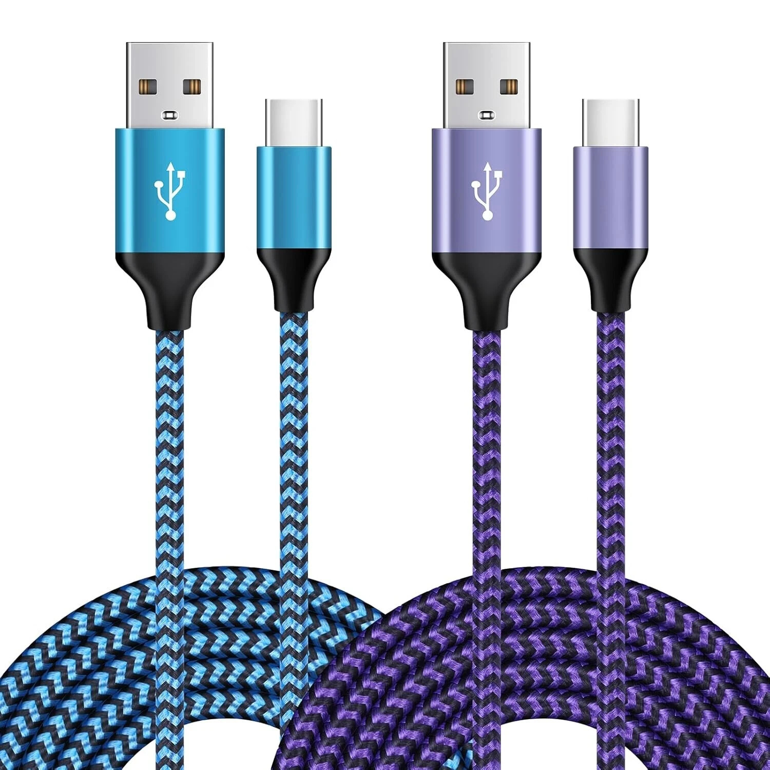 FiveBox 2Pack 6ft Fast Charging Cable for iPhone 16e 16 16 Pro Lightning Cable