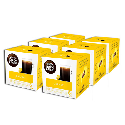 NESCAFÉ Dolce Gusto Grande Kaffee, 96 Kaffeekapseln, 100% Arabica Bohnen, Feine 