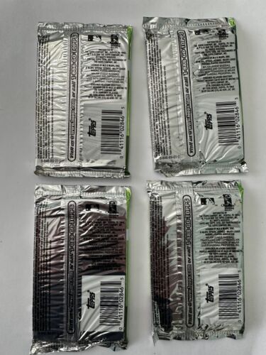 2002 TOPPS TOTAL "NEW" 4 UNOPENED PACK OF 10 CARDS - Picture 2 of 2