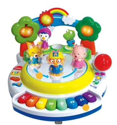 [Korean TV Animation]PORORO Twirling Dancing Karaoke toy Play Kids Baby Toddler 