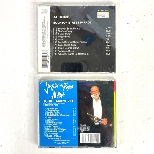 Al Hirt 2 CD Bundle Jazzin' Rochester Pops SIGNED 1989 + Bourbon St Parade 1991 - Picture 3 of 9