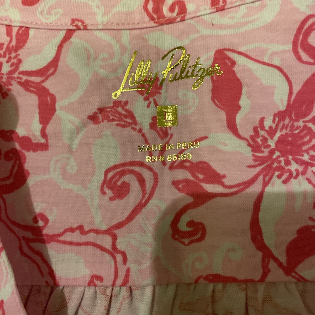 フラミンゴ様 NWT Lilly Pulitzer Dev Dress Conch Shell Pink Flamingle Garden