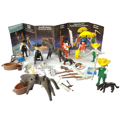 Figuras de acción de Playmobil Western Town Toy Lot Sombrero mexicano vintage 1974 - España