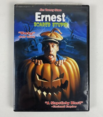 Ernest Scared Stupid (DVD, 2011) 1991 Jim Varney Rare OOP