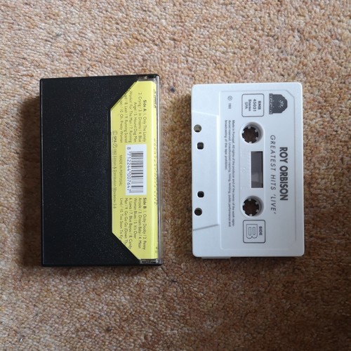 ROY ORBISON * GREATEST HITS LIVE * CASSETTE ALBUM EXCELLENT 1992 - Picture 2 of 2