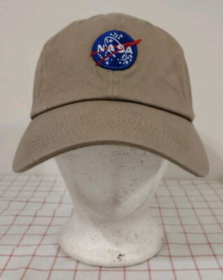 KBETHOS NASA Cap Hat Beige Mens Adjustable Embroidered Patch Space Flight