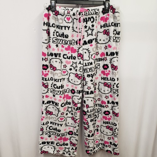 Lot of 2 Hello Kitty Pajama Pants Y2K Sanrio Flannel Warm Teen Pants Fashion - Picture 12 of 17