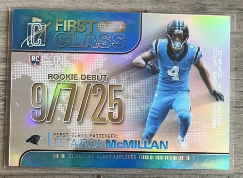 2025 Topps Signature Tetairoa McMillan Base (RAW)