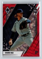 2022 Panini Chronicles #3 Shane Baz Essentials Red #/199 RC