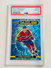 2021-22 UD ROOKIE Dazzlers #DZ25 Cole Caufield PSA 10 Montreal Canadiens