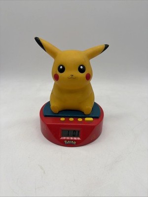 Pokemon Pikachu Wecker 2000er Jahre Funktionstüchtig Vintage Sammler #K