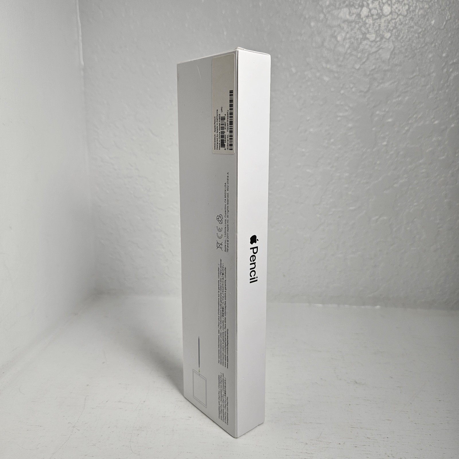 как выглядит Apple Pencil Model A1603 White Tested Working Stylus Drawing Art Work Signing фото