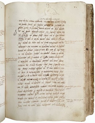 Handschrift auf Papier in Latein und Italienisch. Mantua, Ende 16. Jahrhundert (nach 23 
