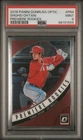 2018 Panini Donruss Optic Shohei Ohtani Premiere Rookie #PR4 PSA 9 JM2