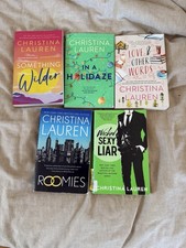 Christina Lauren Paperback Lot: Something Wilder, In a Holidaze, Roomies