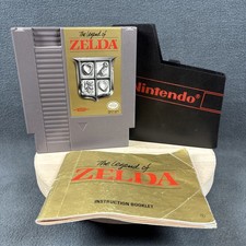 Nintendo NES - The Legend of Zelda [Classic Series] - Game, Manual, & Dust Cover