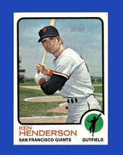 1973 Topps Set-Break #101 Ken Henderson NR-MINT *GMCARDS*