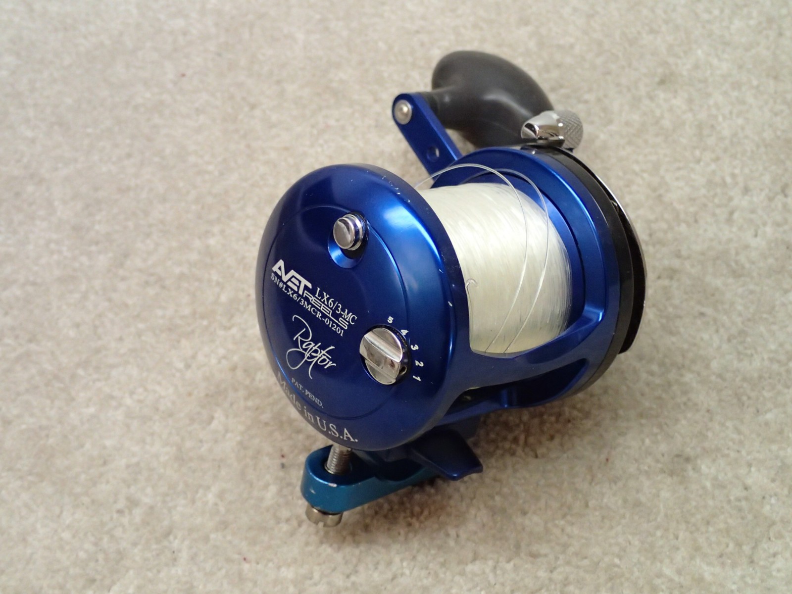 Avet LX 6/3 MC Raptor Fishing Reel Not Working Damaged Project
