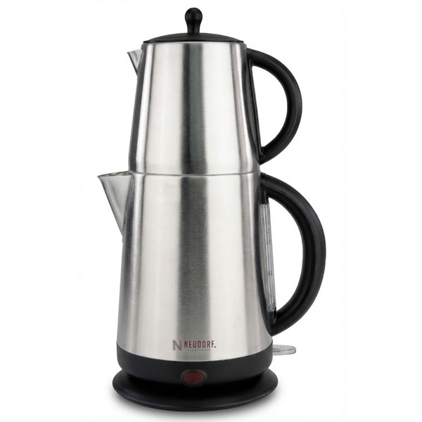 Neudorf Teekocher Edelstahl 2200W 1, Liter Cayci Warmhaltefunktion Wasserkocher-image