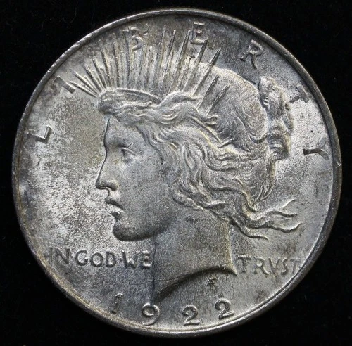 1922 Peace Dollar 90% Silver -  Uncirculated  #P23