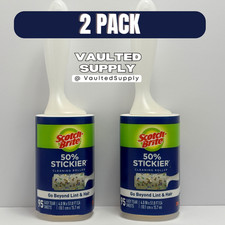 Scotch-Brite Lint Roller 95 Sheets Each 2 Pack 190 Sheets Total