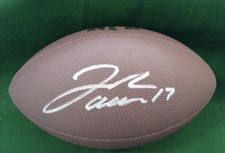 Wilson NFL Football Josh Allen Buffalo Bills Autographed Five Star Grading COA