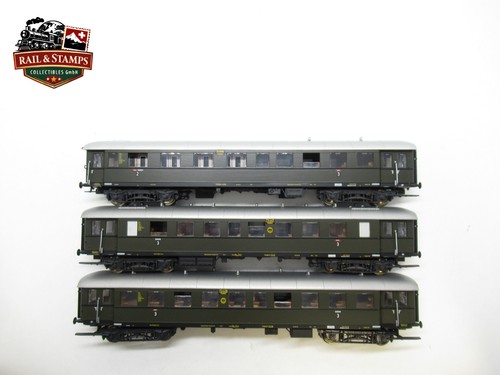 Roco 64570+71+72 Personenwagen Deutsche Reichsbahn Gesellschaft DC H0 mit OVP | Condition: Gebraucht