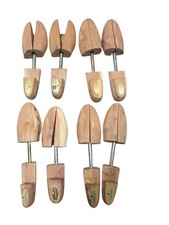 Lot of 8 Genuine Nordstrom Cedar Wooden Shoe Trees Shoe Inserts
