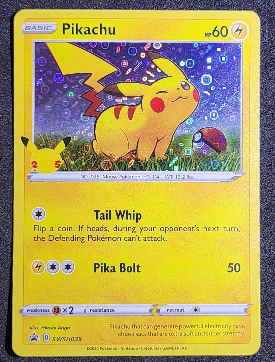 Pikachu Pokémon TCG Individual Trading Card Games General Mills