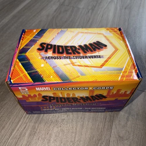 Funko Pop! Spider-Man Across The Spider-verse Marvel Collector Corps Box  XL