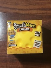 x1 RMS Crazy Fun Smush Mart Viral Squeeze Cheese Block Squishy Squeezy Toy