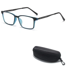 Stylish Lightweight Reading Glasses Anti Blue Light Eyeglasses Rectangle Readers