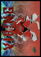 2025-26 Upper Deck #VB-7 Logan Thompson Vibing Red #/199