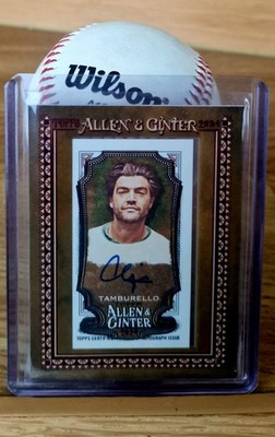 Topps Allen & Ginter 2024  #MA-CT Chris Tamburello Mini OnCard Auto
