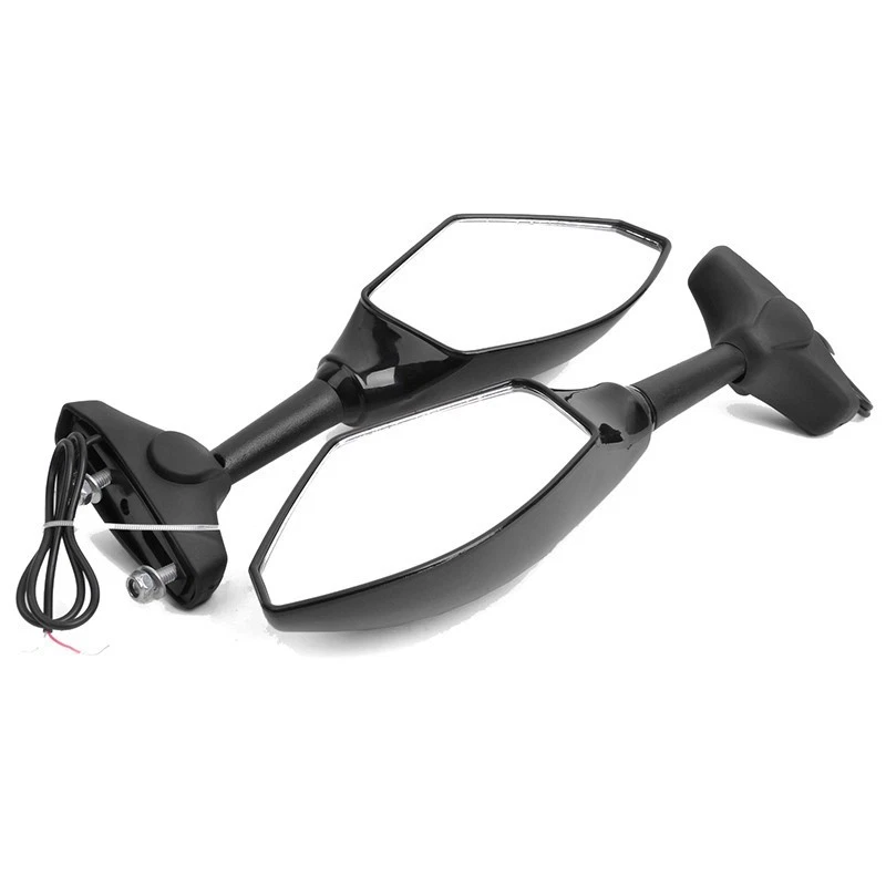 Черные зеркала указателя поворота заднего вида для Kawasaki Ninja ZX10R ZX1000C США - Изображение 3 из 4