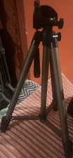AmazonBasics Aluminum Camera Tripod Pan/Tilt Head Adjustable Legs Universal Fit